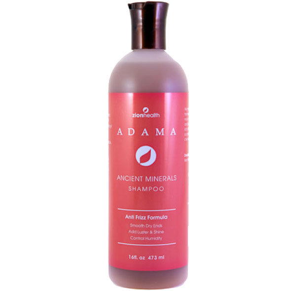 Adama Minerals Anti Frizz Shampoo, 16 oz, Zion Health
