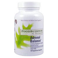 FoodScience Of Vermont Adrenal Balance 90 vegicaps, FoodScience Of Vermont