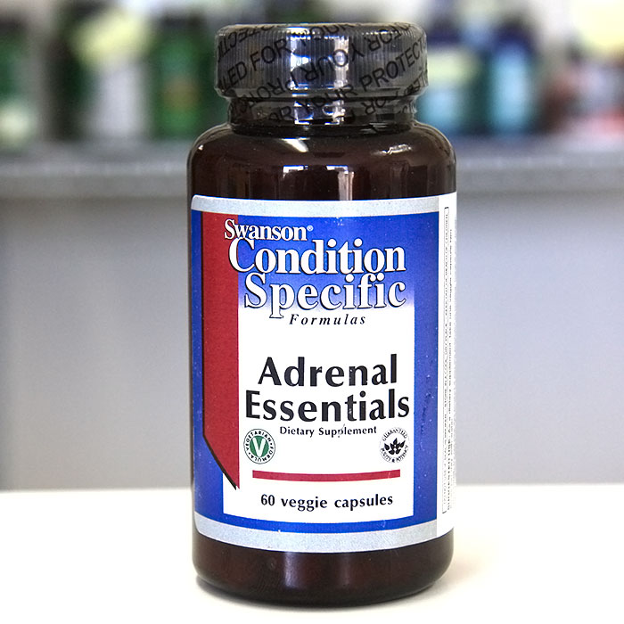 Adrenal Essentials, 60 Veggie Capsules, Swanson Health Products