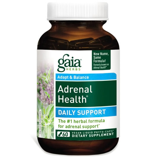 Gaia Herbs Adrenal Health, 120 Liquid Phyto-Caps, Gaia Herbs