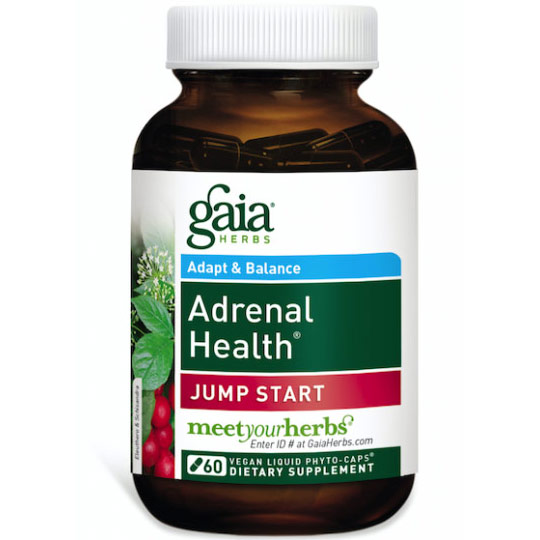 Adrenal Health Jump Start, 60 Vegan Liquid Phyto-Caps, Gaia Herbs