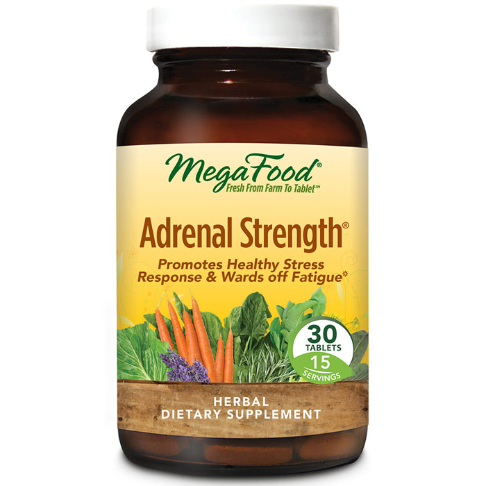 MegaFood Therapeutix Adrenal Strength, 30 Tablets, MegaFood