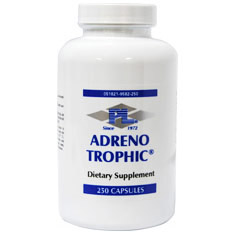 Adreno Trophic (Adrenal Formula), 250 Capsules, Progressive Laboratories