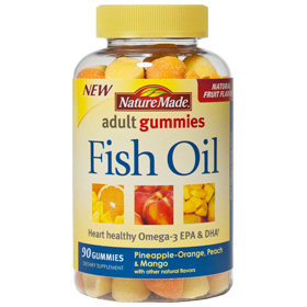 Nature Made Adult Gummies Fish Oil Chewable, 150 Gummies