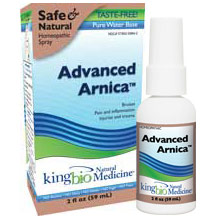 King Bio Homeopathic (KingBio) Advanced Arnica, 2 oz, King Bio Homeopathic (KingBio)