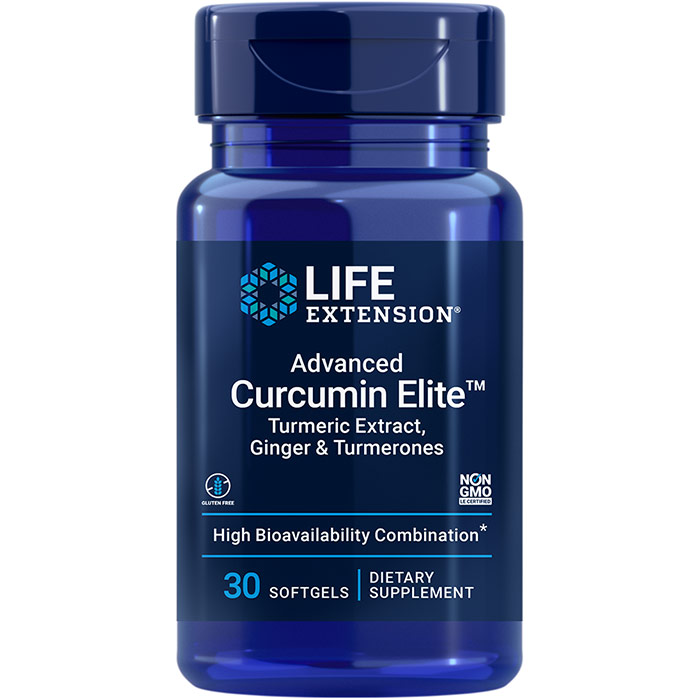 Advanced Bio-Curcumin with Ginger & Turmerones, 30 Softgels, Life Extension