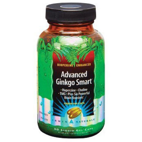 Ginkgo Smart, 60 Liquid Soft-Gels, Irwin Naturals