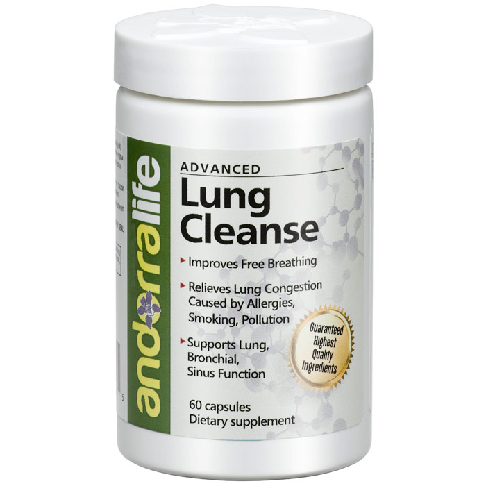 Advanced Lung Cleanse, 60 Capsules, Andorra Life