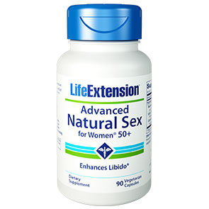 Advanced Natural Sex for Women 50+, 90 Vegetarian Capsules, Life Extension