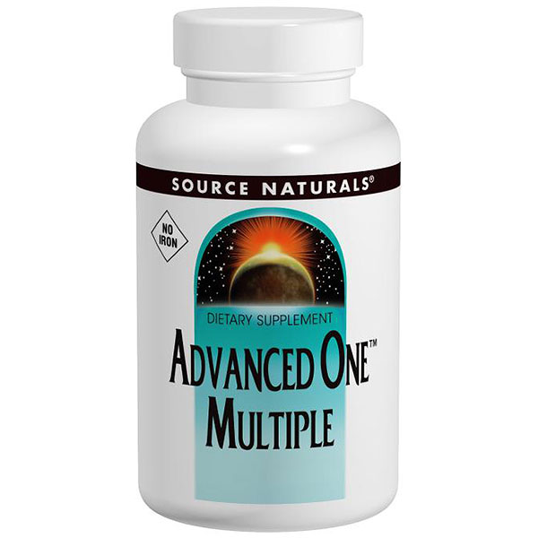 Advanced One Multiple No Iron 60 tabs from Source Naturals