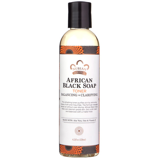 African Black Soap Facial Toner, 4.3 oz, Nubian Heritage
