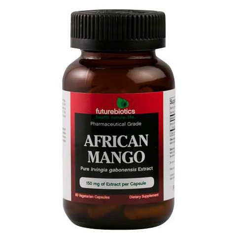 FutureBiotics African Mango Supplement, 60 Capsules, FutureBiotics