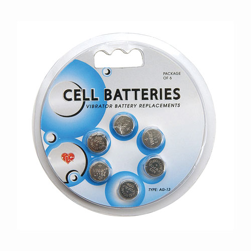 AG13 Cell Batteries, 6 Pack, Topco TLC