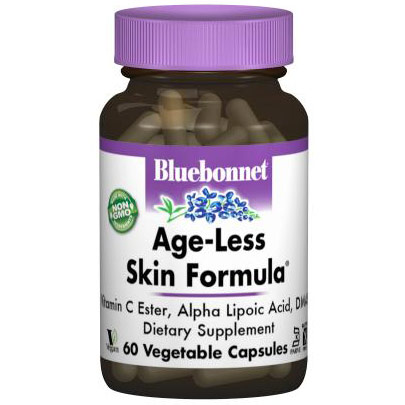 Age-Less Skin Formula, 120 Vegetable Capsules, Bluebonnet Nutrition