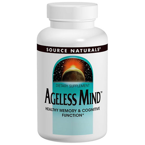 Ageless Mind, 60 Tablets, Source Naturals