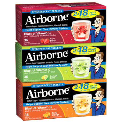 Airborne Effervescent Health Formula, Immune-Boosting, 36 Tablets