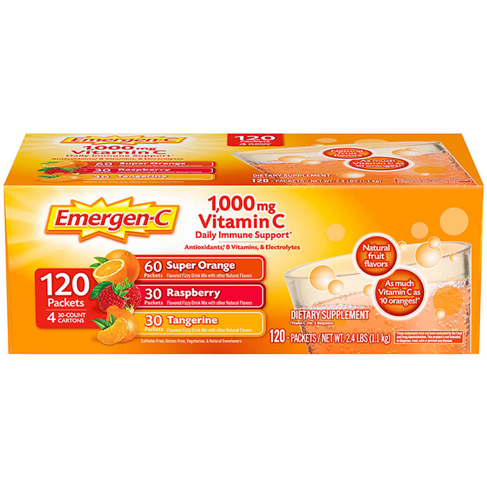 Emergen C Lemon Lime Vitamin Powder 30 Packets (Emergen C)