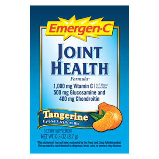 Alacer/Emergen C Emergen-C Power for Joints with Glucosamine & Chondroitin, 30 Packets (Emer'gen-C)