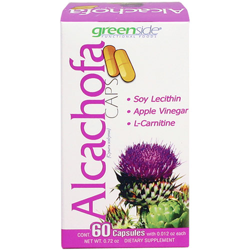 Greenside Functional Foods Alcachofa Artichoke Caps, 60 Capsules, Greenside Functional Foods
