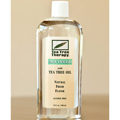 Tea Tree Therapy Mouthwash with Tea Tree Oil, 12 oz, Tea Tree Therapy