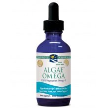 Nordic Naturals Algae Omega Liquid, Lemon, Vegetarian EPA & DHA, 2 oz, Nordic Naturals