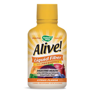 Alive! Liquid Fiber - Citrus, 16 oz, Natures Way