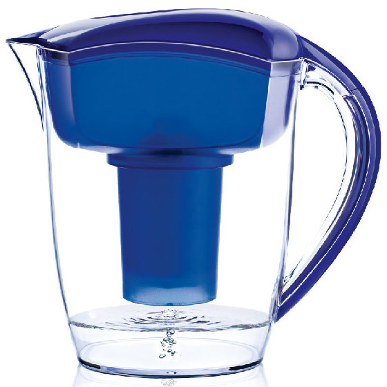 Alkaline Water Pitcher - Blue, Santevia Water Systems