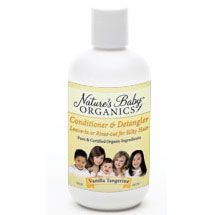 All Natural Hair Conditioner, Vanilla Tangerine, 8 oz, Natures Baby Products