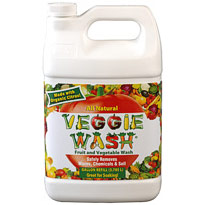 Veggie Wash All Natural Fruit & Vegetable Wash, Economy Refill, 1 Gallon, Veggie Wash