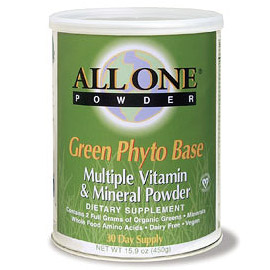 All One Nutritech All One Green Phyto Base Powder 10 Day Supply 5.29 oz, All One Nutritech