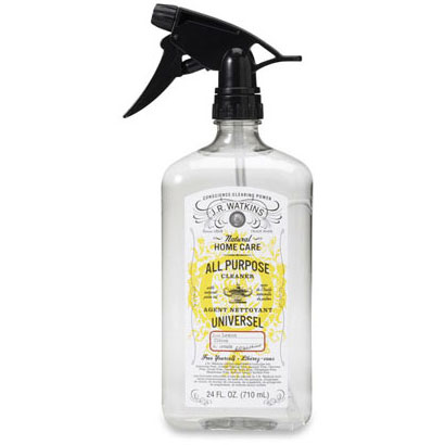 J.R. Watkins Natural All Purpose Cleaner, Lemon, 24 oz, J.R. Watkins