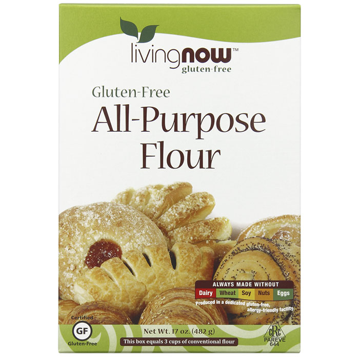 All-Purpose Flour, Gluten-Free, 17 oz, NOW Foods