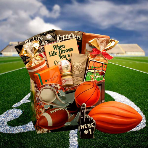 Elegant Gift Baskets Online All Star Sports Gift Box, Elegant Gift Baskets Online