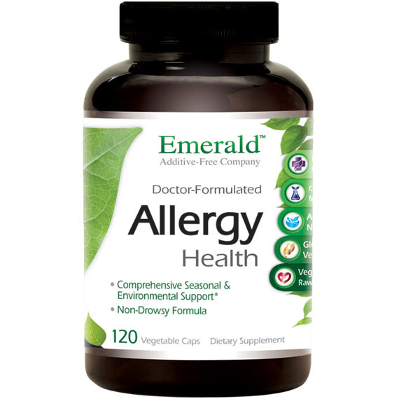 Allergy Health, 120 Vegetable Capsules, Emerald Labs