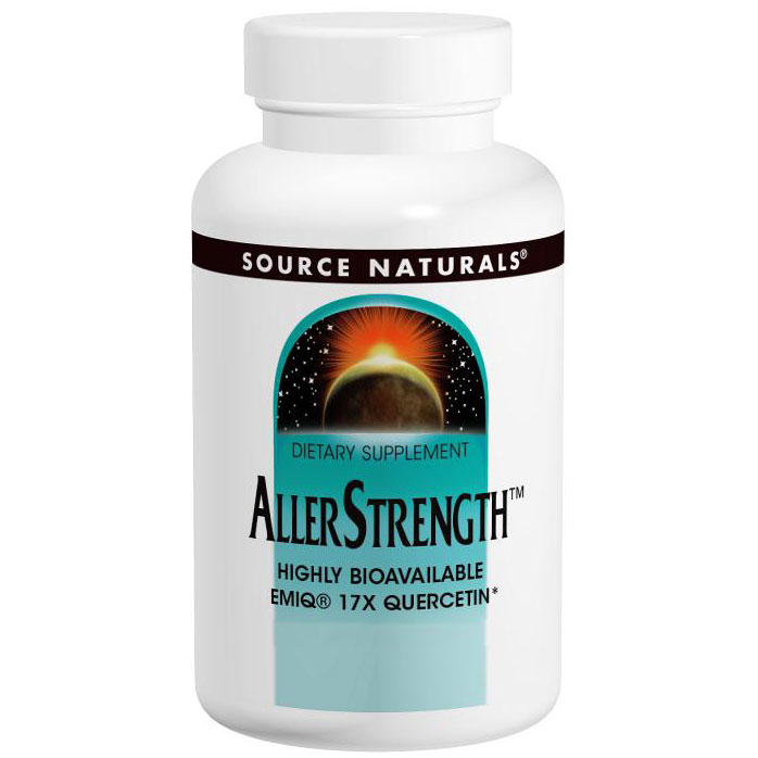 AllerStrength, With EMIQ 17X Quercetin, 30 Tablets, Source Naturals