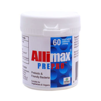 AlliMax AlliMax PrePro 450 mg, Prebiotics & Probiotics, 42 Capsules, AlliMax