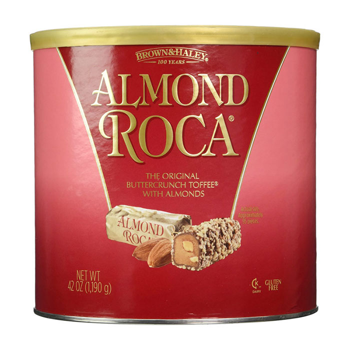 Almond Roca, The Original Buttercrunch Toffee with Almonds, 42 oz (1190 g), Brown & Haley