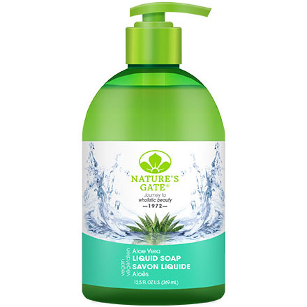 Nature's Gate Aloe Vera Velvet Moisture Liquid Soap, 16 oz, Nature's Gate