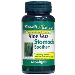 Mason Natural Aloe Vera Concentrate, 60 Softgels, Mason Natural