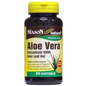 Aloe Vera, 60 Softgels, Mason Natural