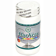 Aloe Vera Concentrated 5000 mg, 100 Softgels, All Nature