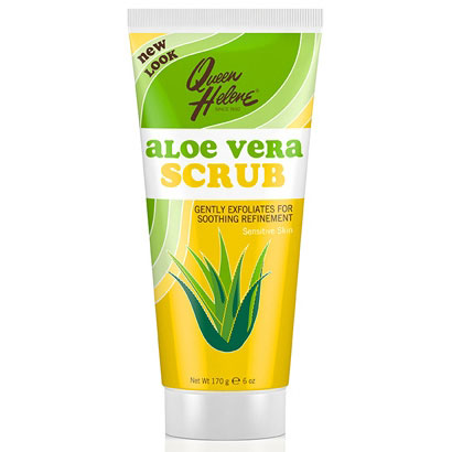 Queen Helene Aloe Vera Natural Facial Scrub, 6 oz, Queen Helene