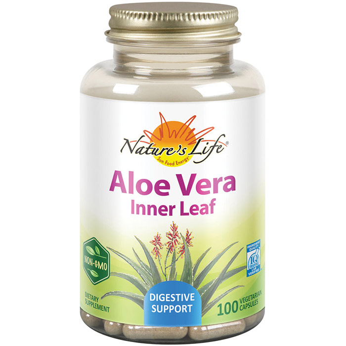 Aloe Vera Inner Leaf 100 caps from Natures Herbs