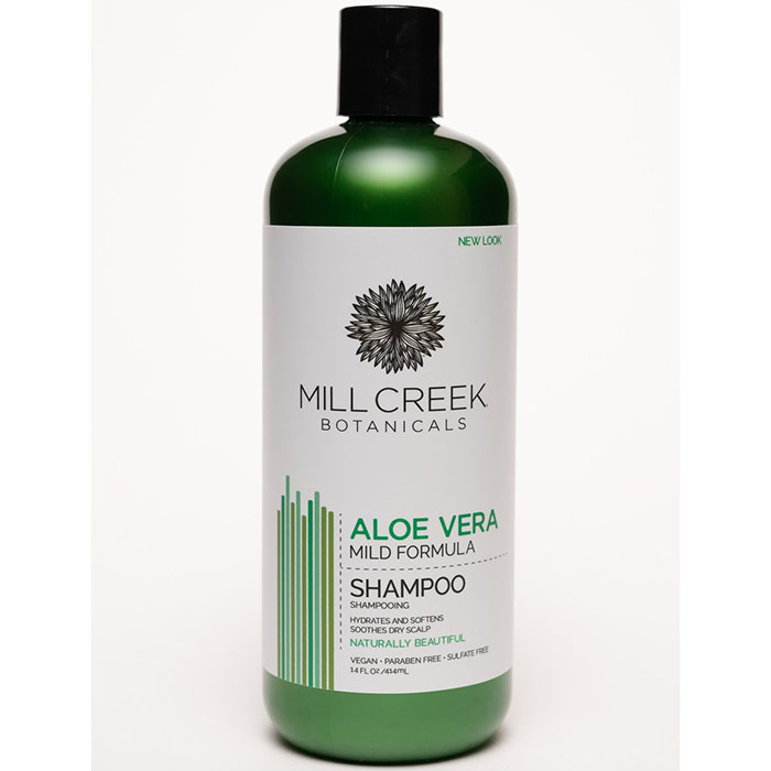 Aloe Vera Shampoo, 16 oz, Mill Creek Botanicals