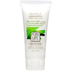 Pure Life Soap Aloe & Vitamin E Regenerative Cream, 6.8 oz, Pure Life Soap