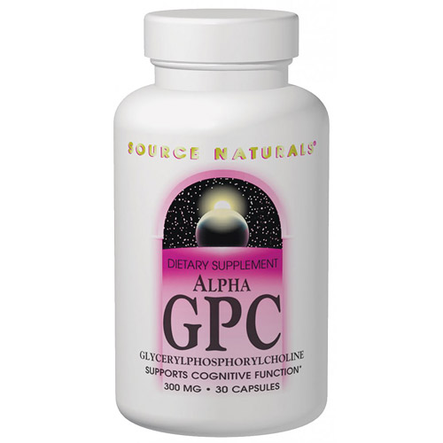 Source Naturals Alpha GPC 300mg 60 caps from Source Naturals