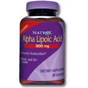 Alpha Lipoic Acid (ALA) 300mg 50 caps from Natrol