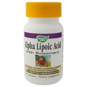 Alpha Lipoic Acid ALA with Rosemary 60 caps from Natures Way