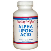 Healthy Origins Alpha Lipoic Acid 600 mg, 150 Capsules, Healthy Origins