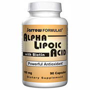 Alpha Lipoic Acid, ALA With Biotin, 90 caps, Jarrow Formulas